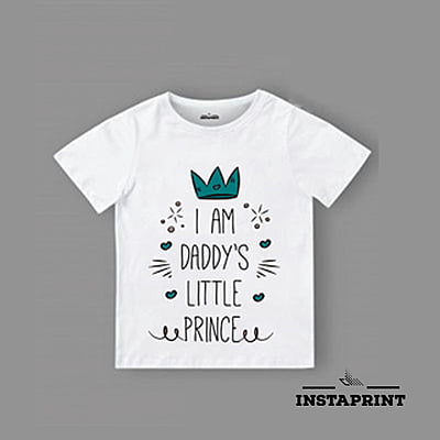 TShirt Kids Daddy Little Prince