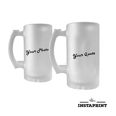 Customized Frosted Beer Mug