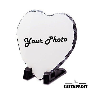 Heart Rock Photo Frame With Stand